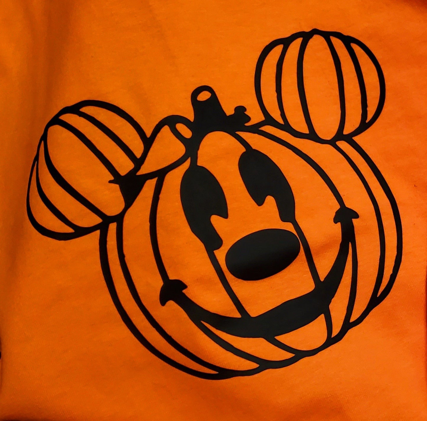 Mickey Orange Pumpkin Tee